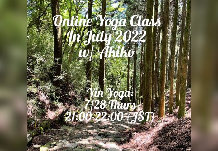 Online Yoga Class in July,2022
